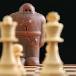 チェスと並ぶゴーレム風の駒